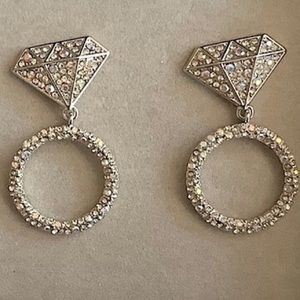 Baublebar YES Being Engaged Rocks Dangle Earrings